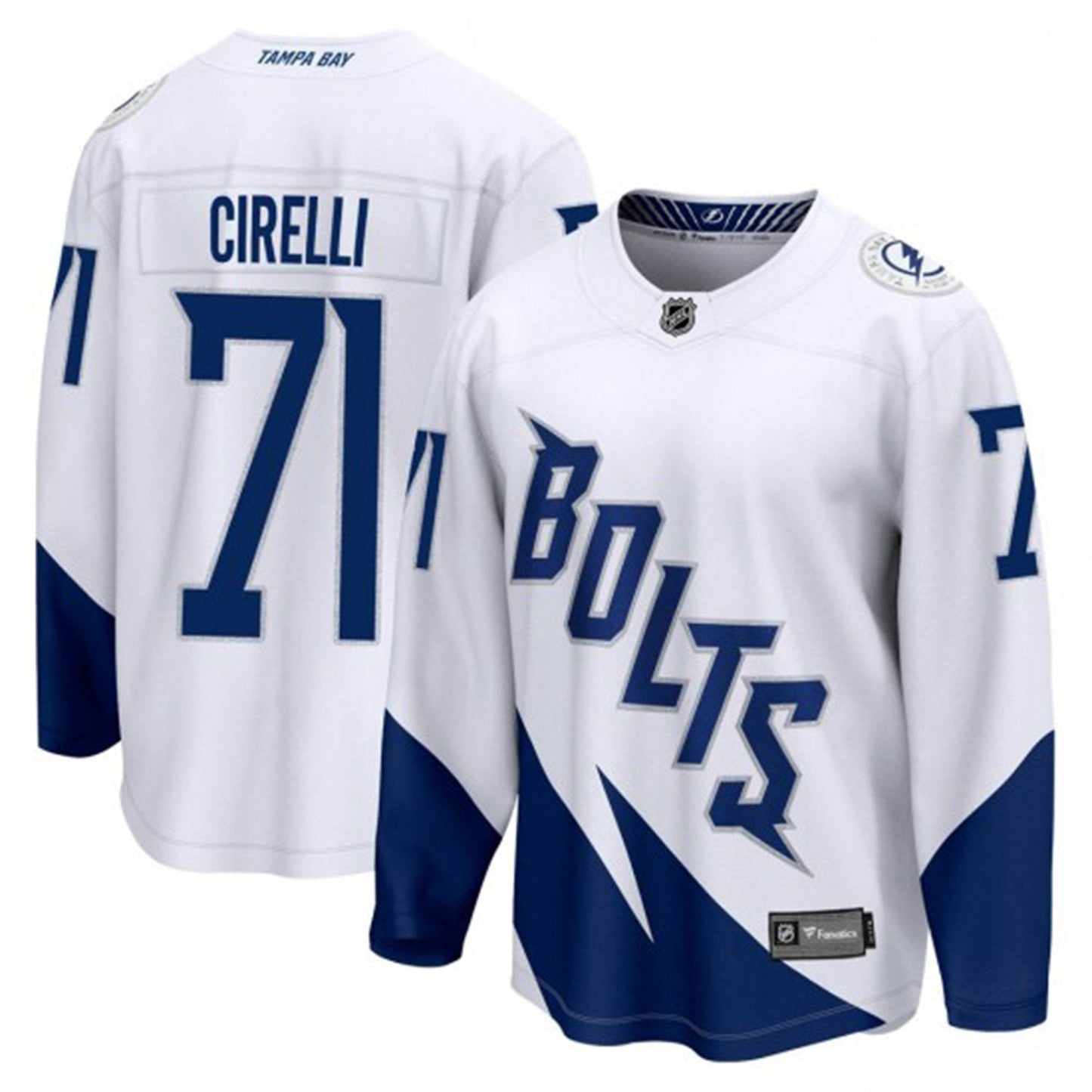 NHL Anthony Cirelli Tampa Bay Lightning 71 Jersey