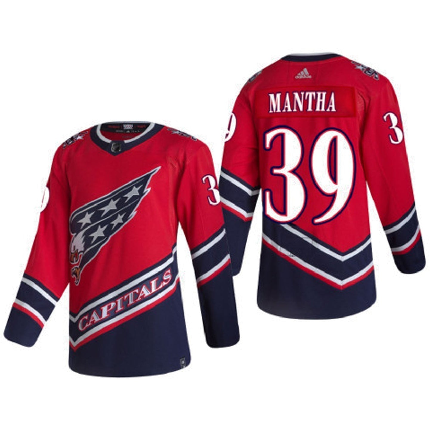 NHL Anthony Mantha Washington Capitals 39 Jersey