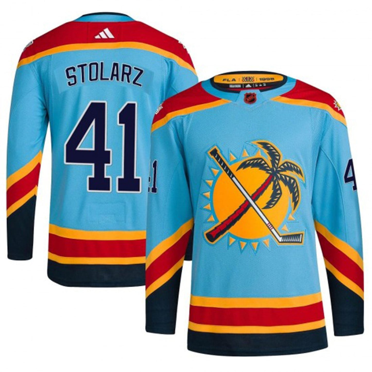 NHL Anthony Stolarz Florida Panthers 41 Jersey