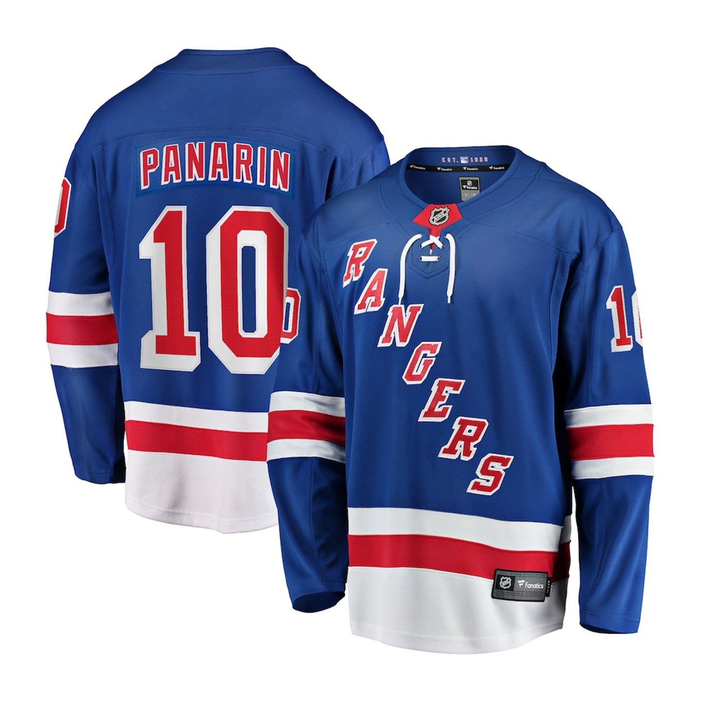 NHL Artemi Panarin New York Rangers 10 Jersey