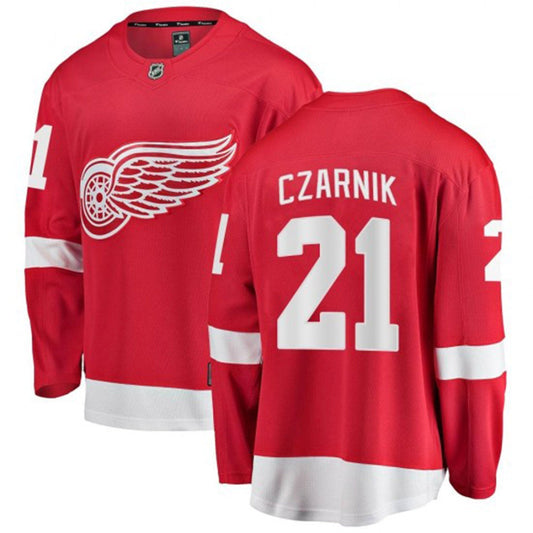 NHL Austin Czarnik Detroit Red Wings 21 Jersey