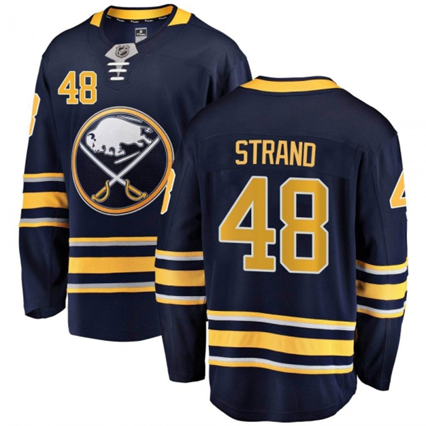 NHL Austin Strand Buffalo Sabres 48 Jersey