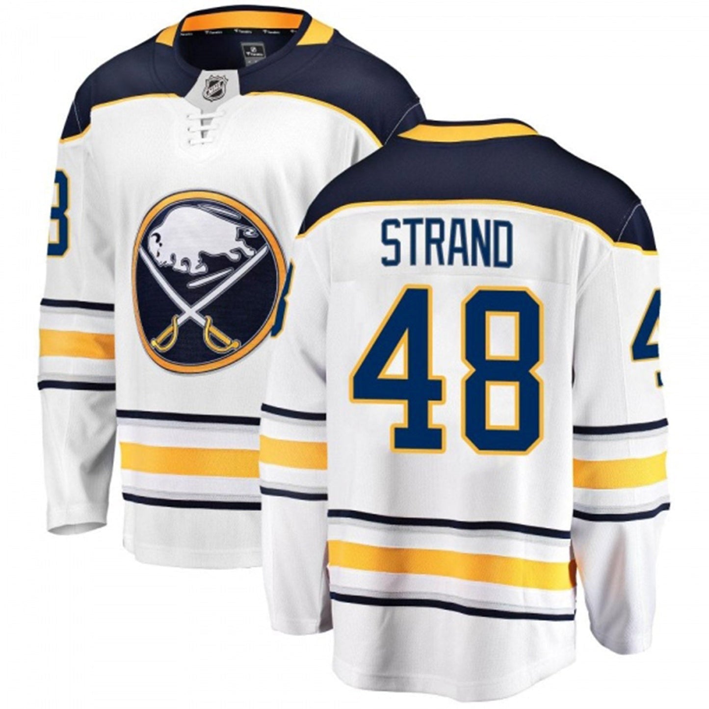 NHL Austin Strand Buffalo Sabres 48 Jersey