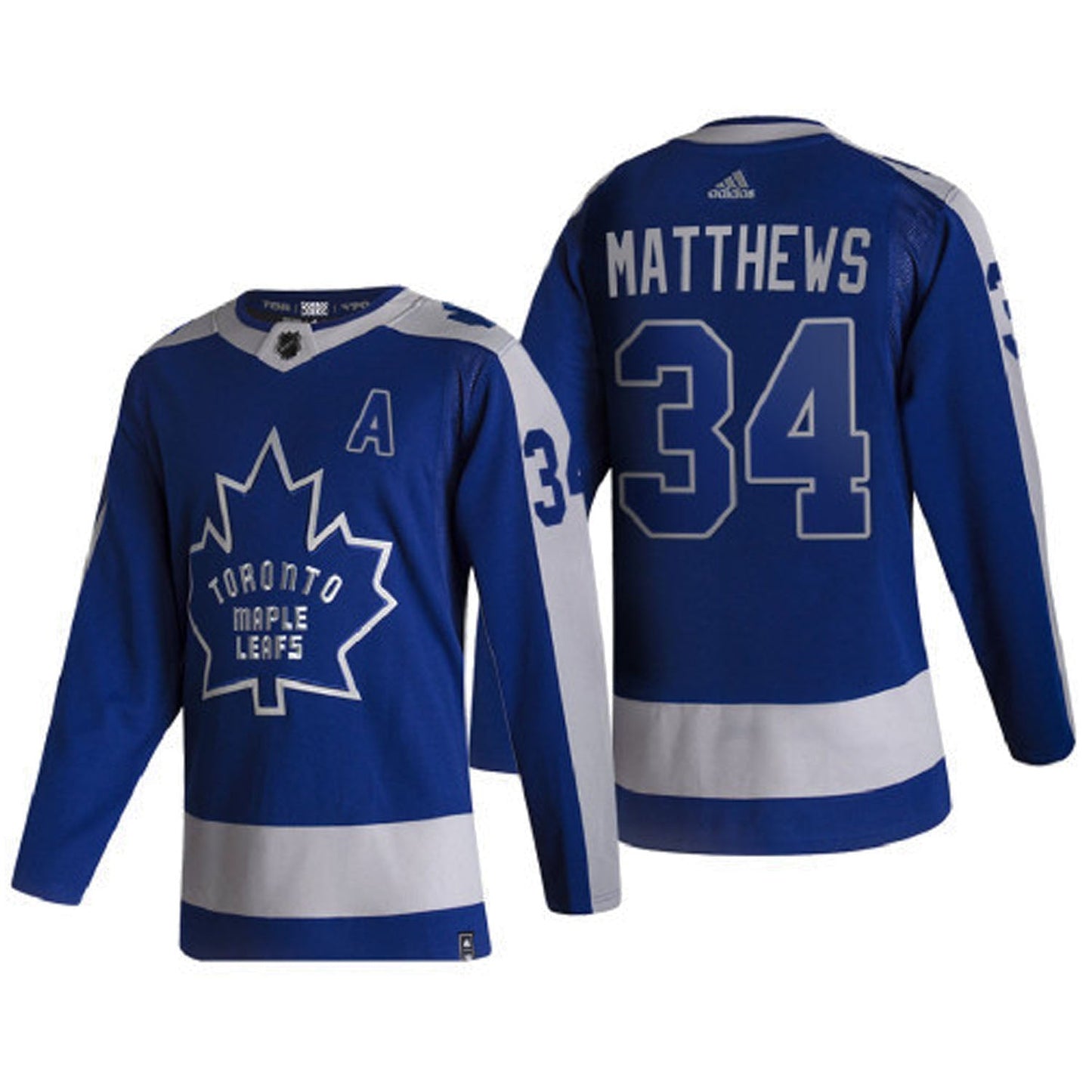 NHL Auston Matthews Toronto Maple Leafs 34 Jersey