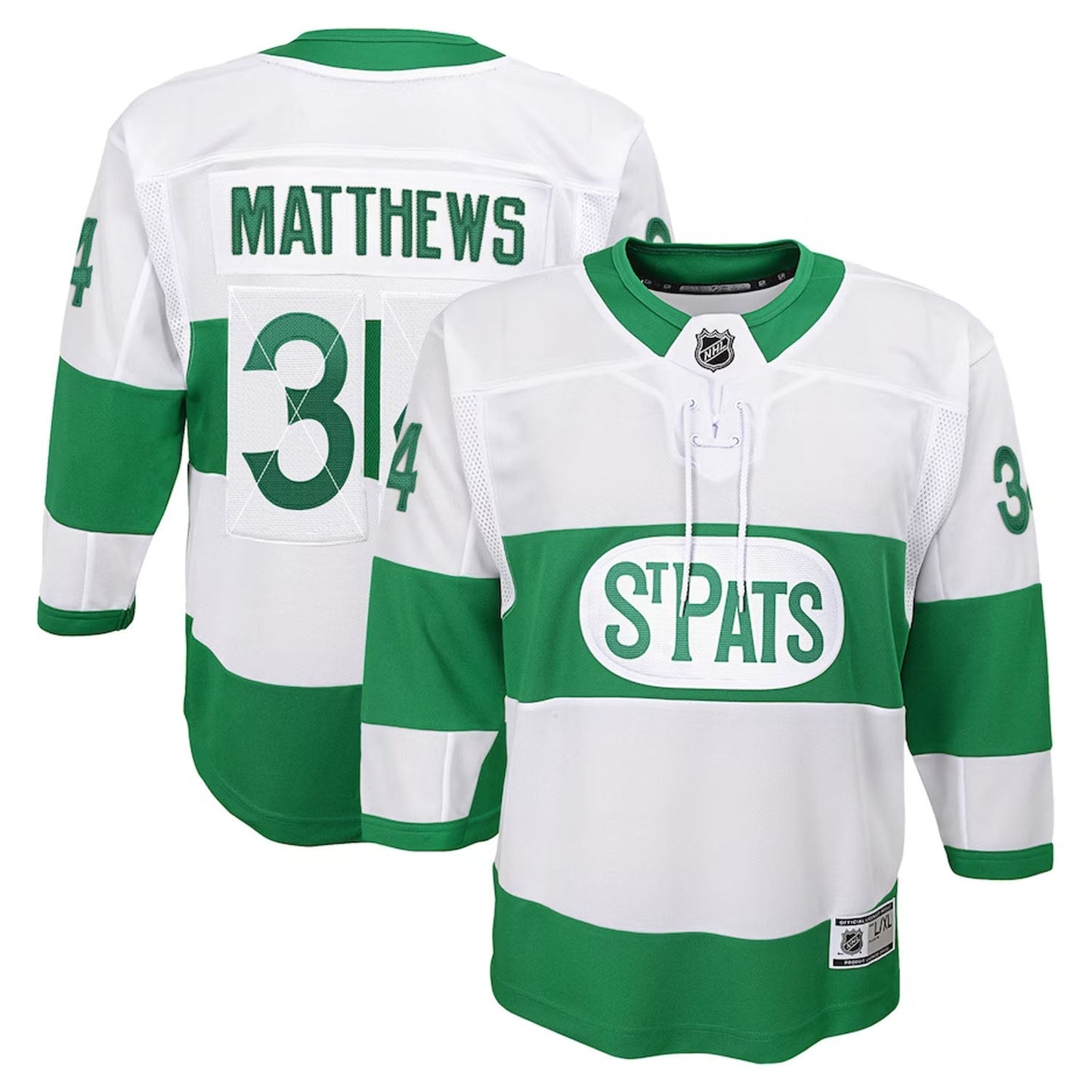 NHL Auston Matthews Toronto Maple Leafs 34 Jersey