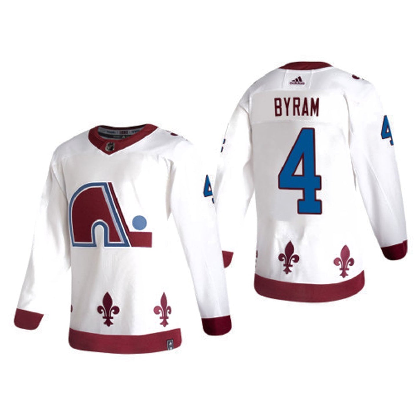 NHL Bower Byram Colorado Avalanche 4 Jersey