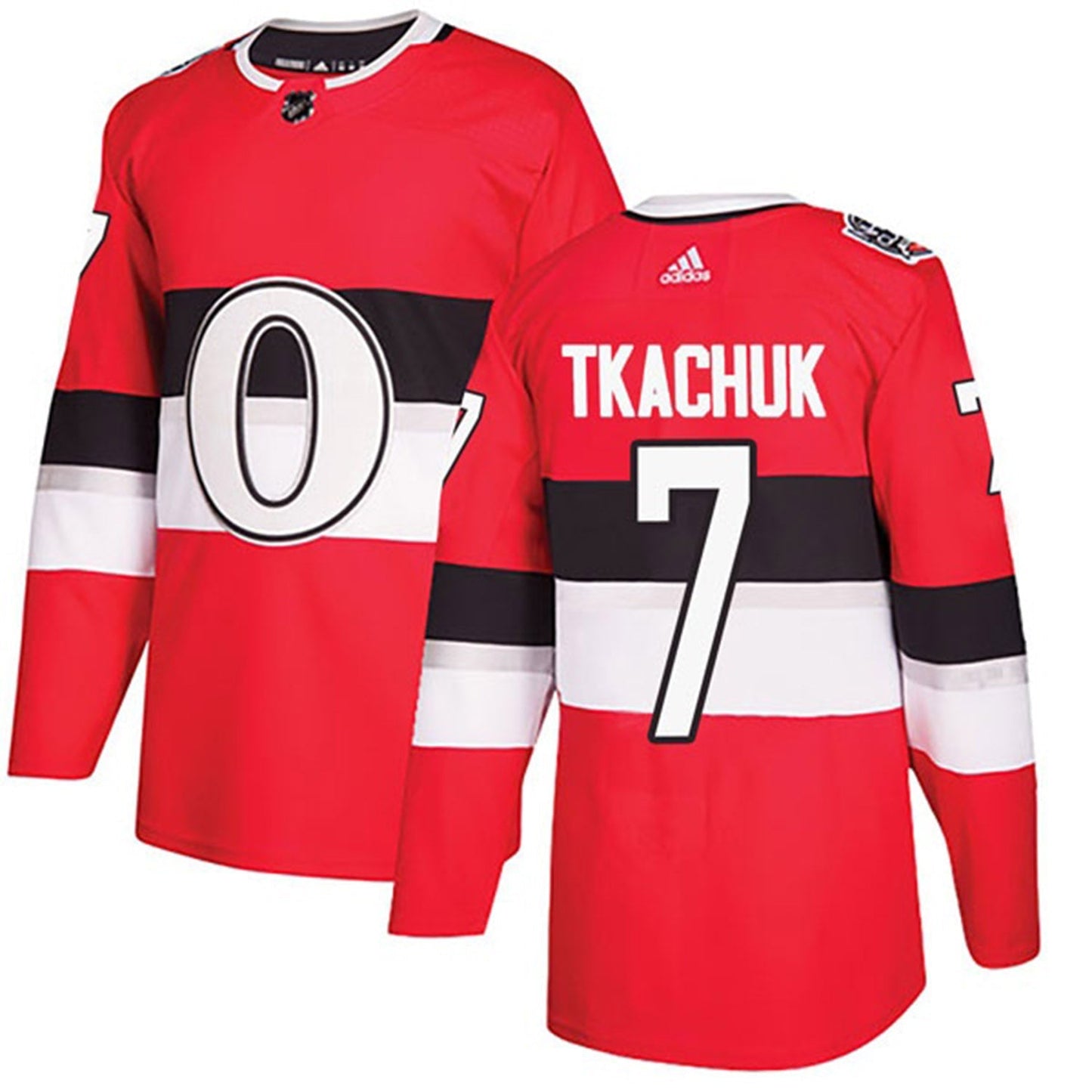 NHL Brady Tkachuk Ottawa Senators 7 Jersey