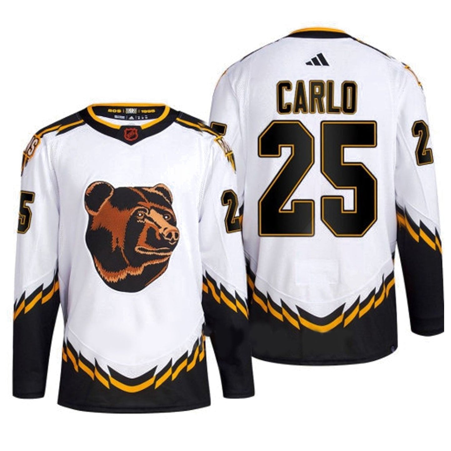 NHL Brandon Carlo Boston Bruins 25 Jersey