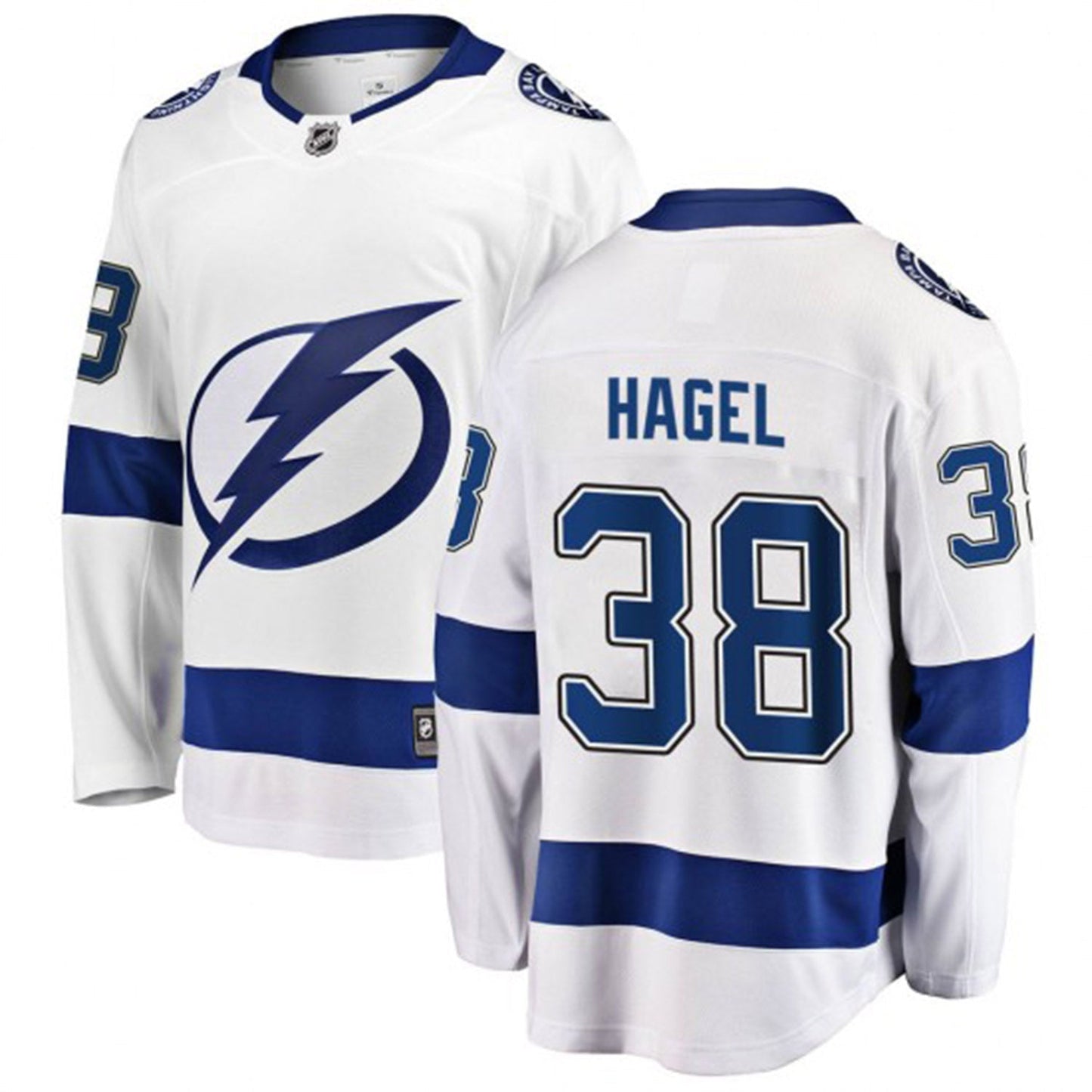 NHL Brandon Hagel Tampa Bay Lightning 38 Jersey