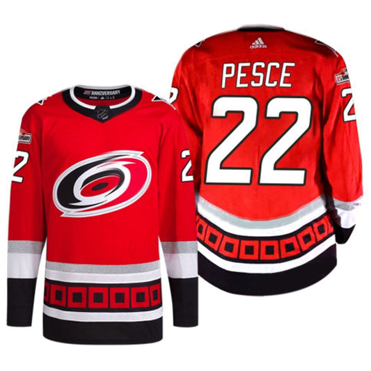 NHL Brett Pesce Carolina Hurricanes 22 Jersey