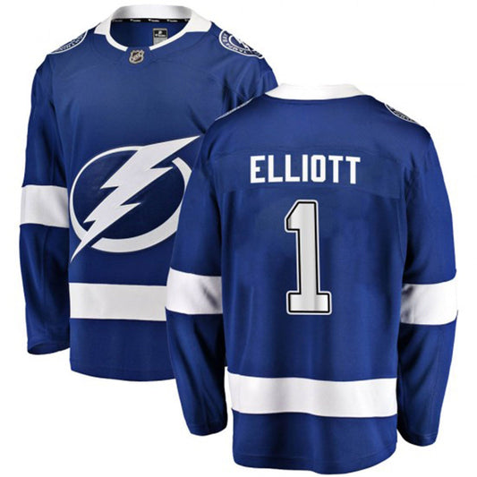 NHL Brian Elliott Tampa Bay Lightning 1 Jersey