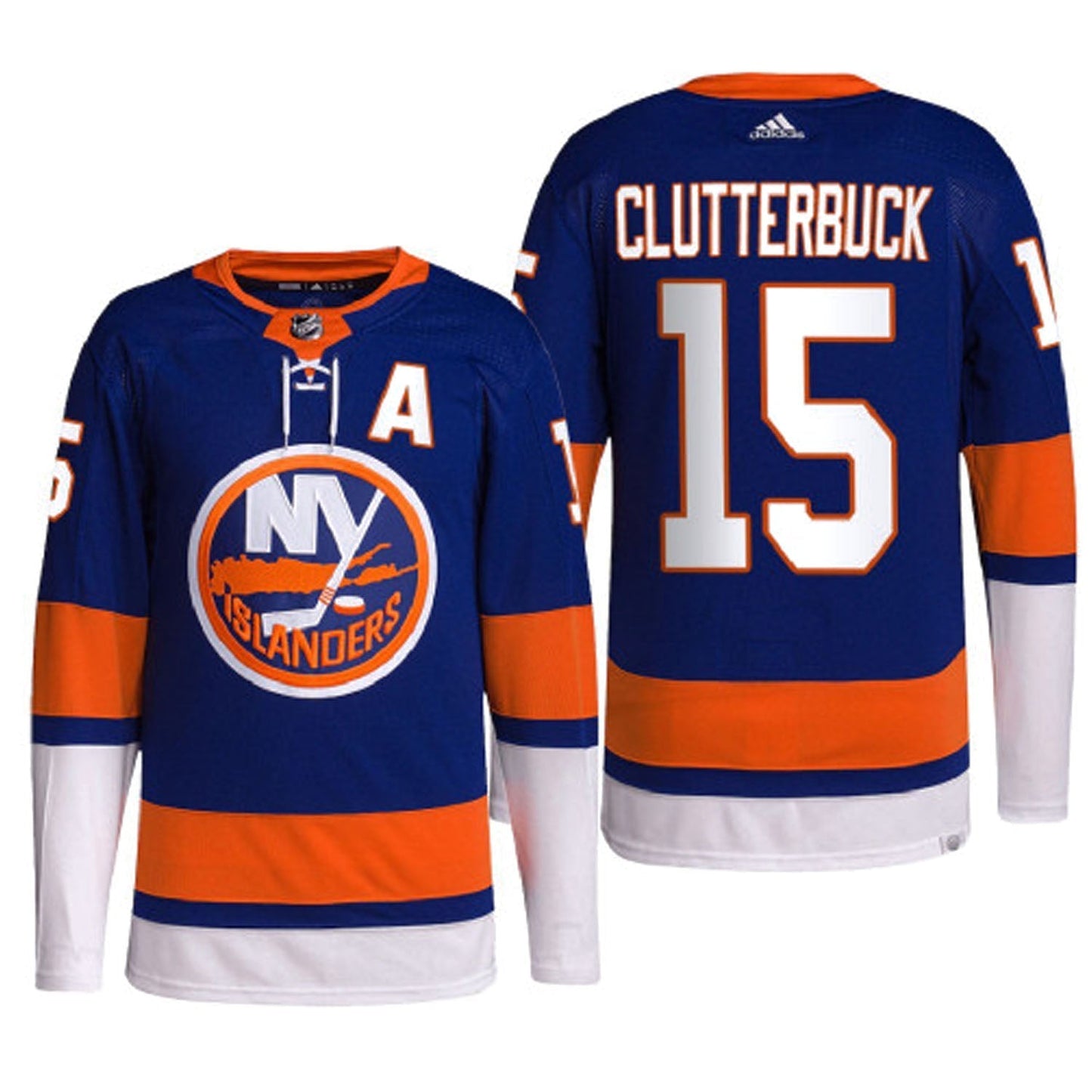 NHL Cal Clutterbuck New York Islanders 15 Jersey