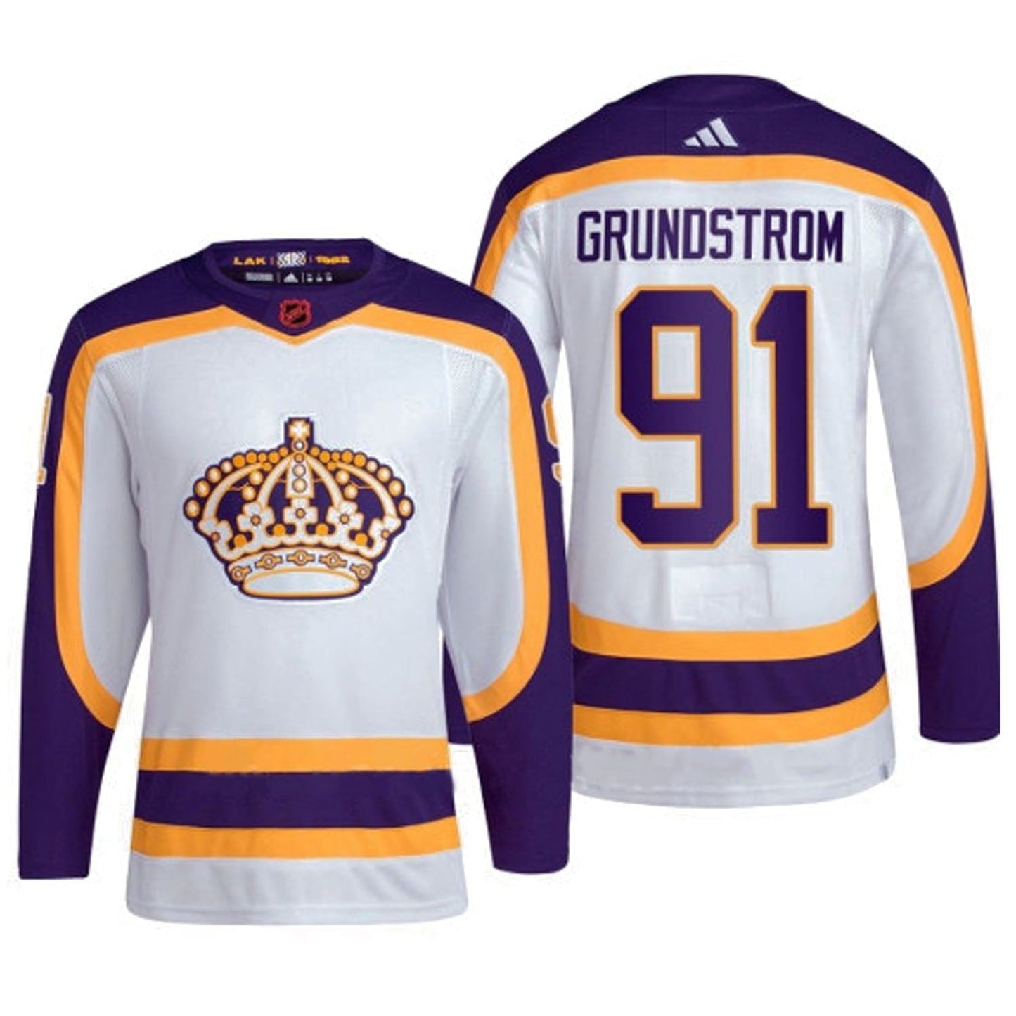 NHL Carl Grundstrom La Kings 91 Jersey