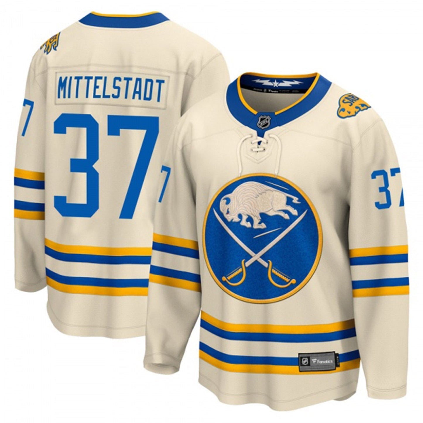 NHL Casey Mittelstadt Buffalo Sabres 37 Jersey