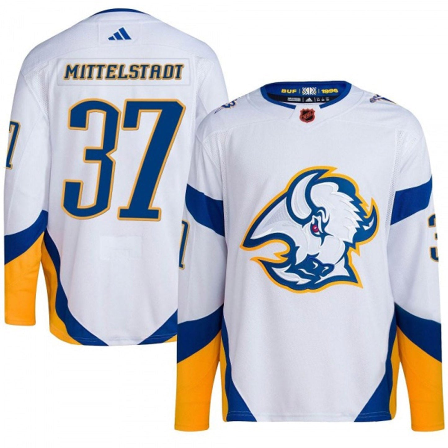 NHL Casey Mittelstadt Buffalo Sabres 37 Jersey