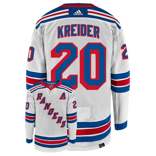 NHL Chris Kreider New York Rangers 20 Jersey