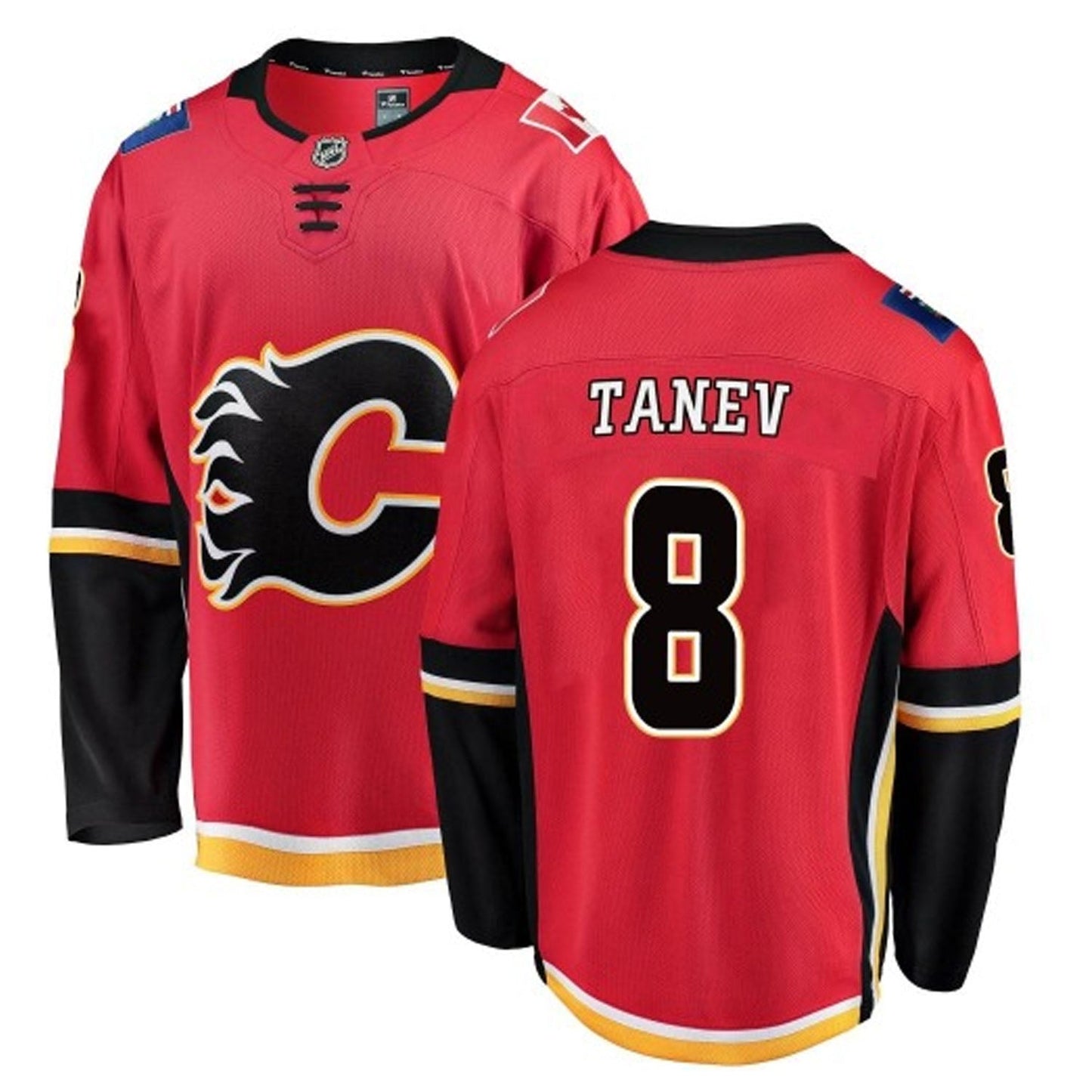 NHL Christopher Tanev Calgary Flames 8 Jersey