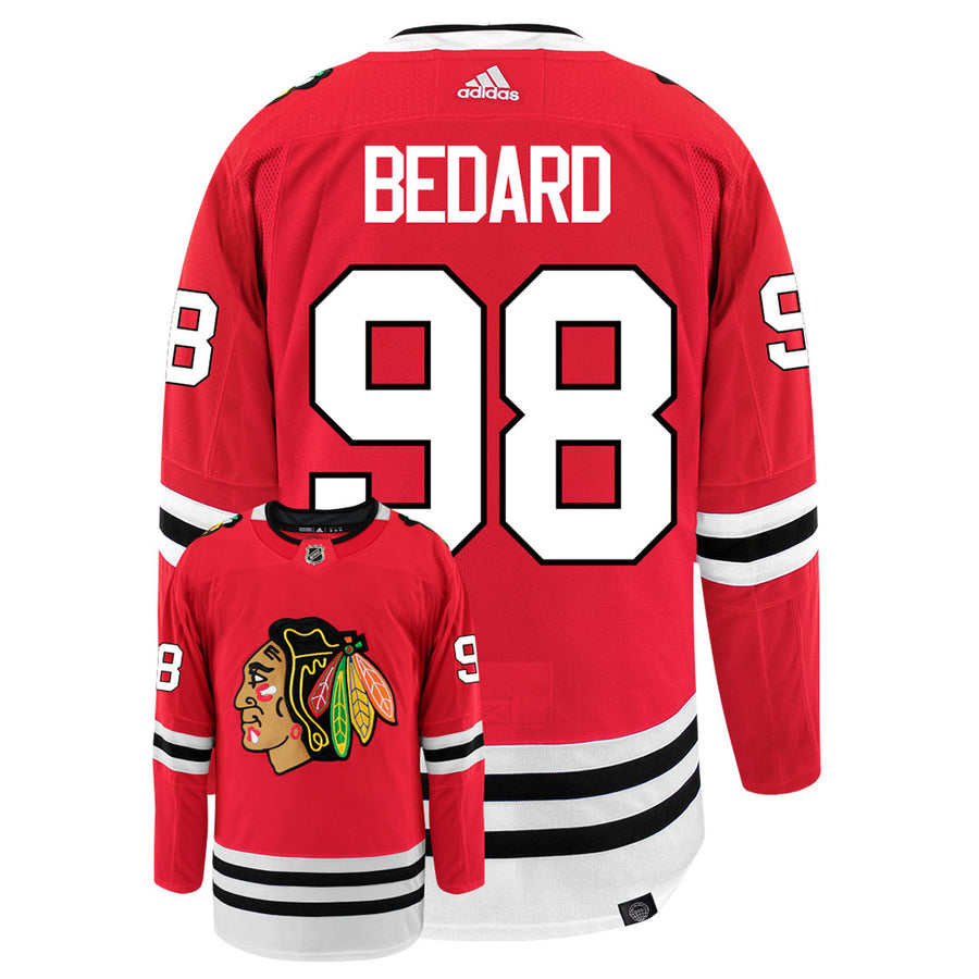 NHL Connor Bedard Chicago Blackhawks 98 Jersey