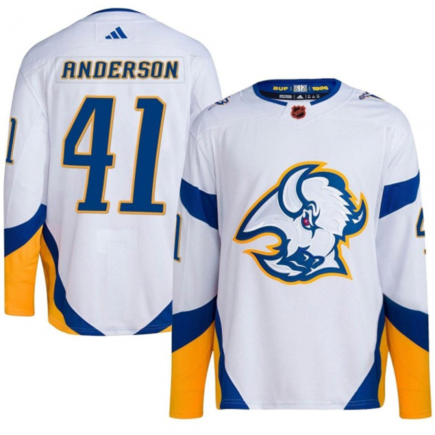 NHL Craig Anderson Buffalo Sabres 41 Jersey