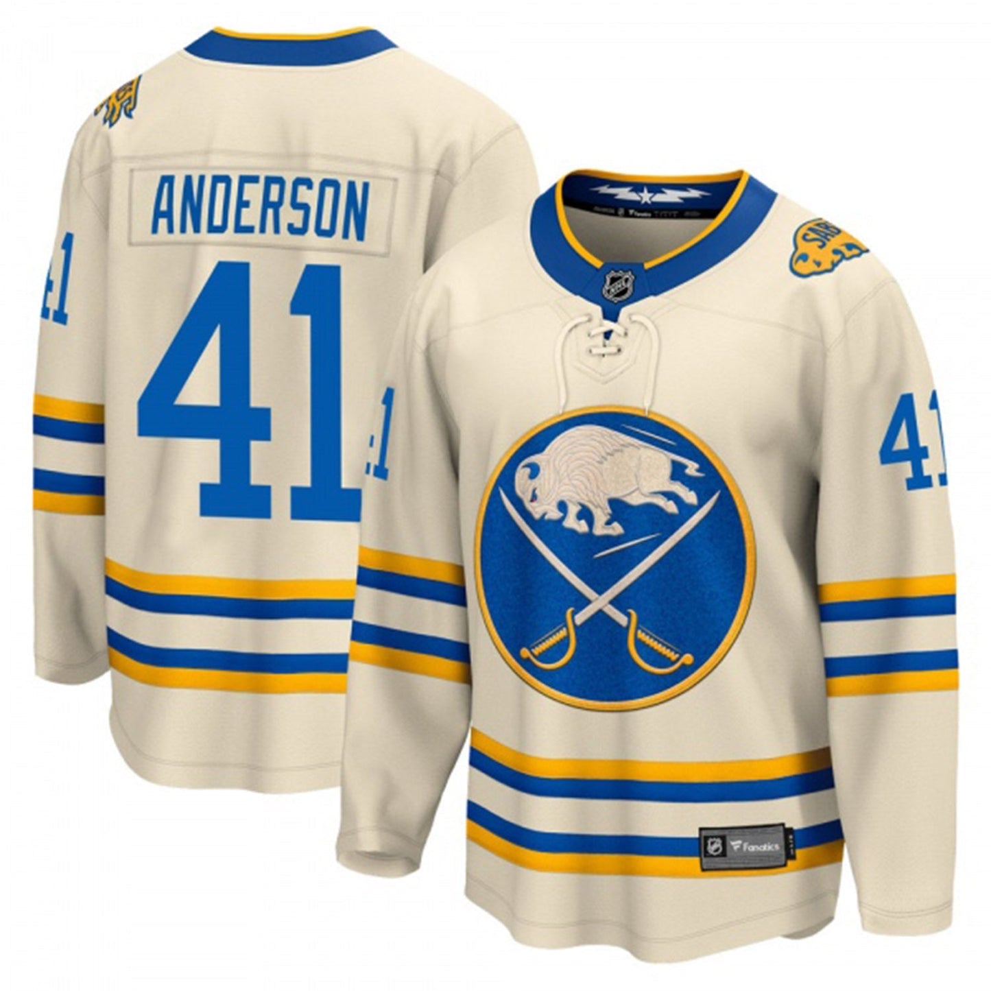 NHL Craig Anderson Buffalo Sabres 41 Jersey