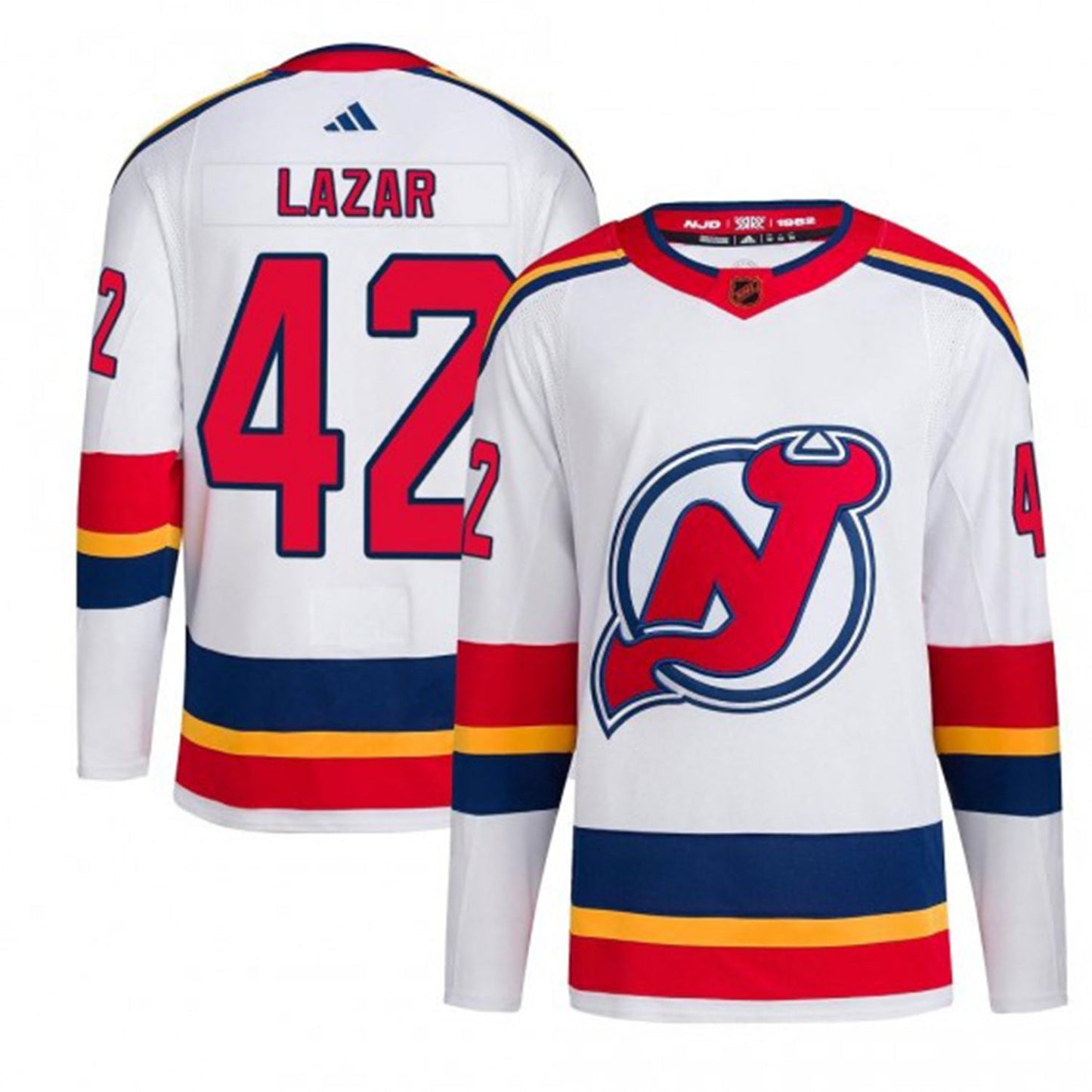 NHL Curtis Lazar New Jersey Devils 42 Jersey