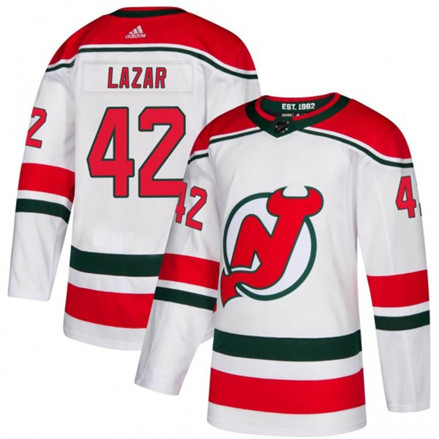 NHL Curtis Lazar New Jersey Devils 42 Jersey