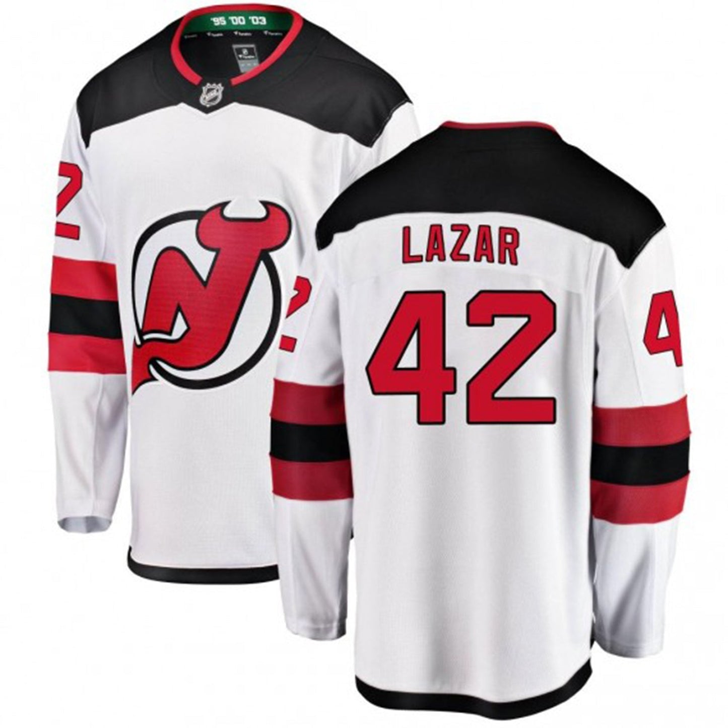 NHL Curtis Lazar New Jersey Devils 42 Jersey