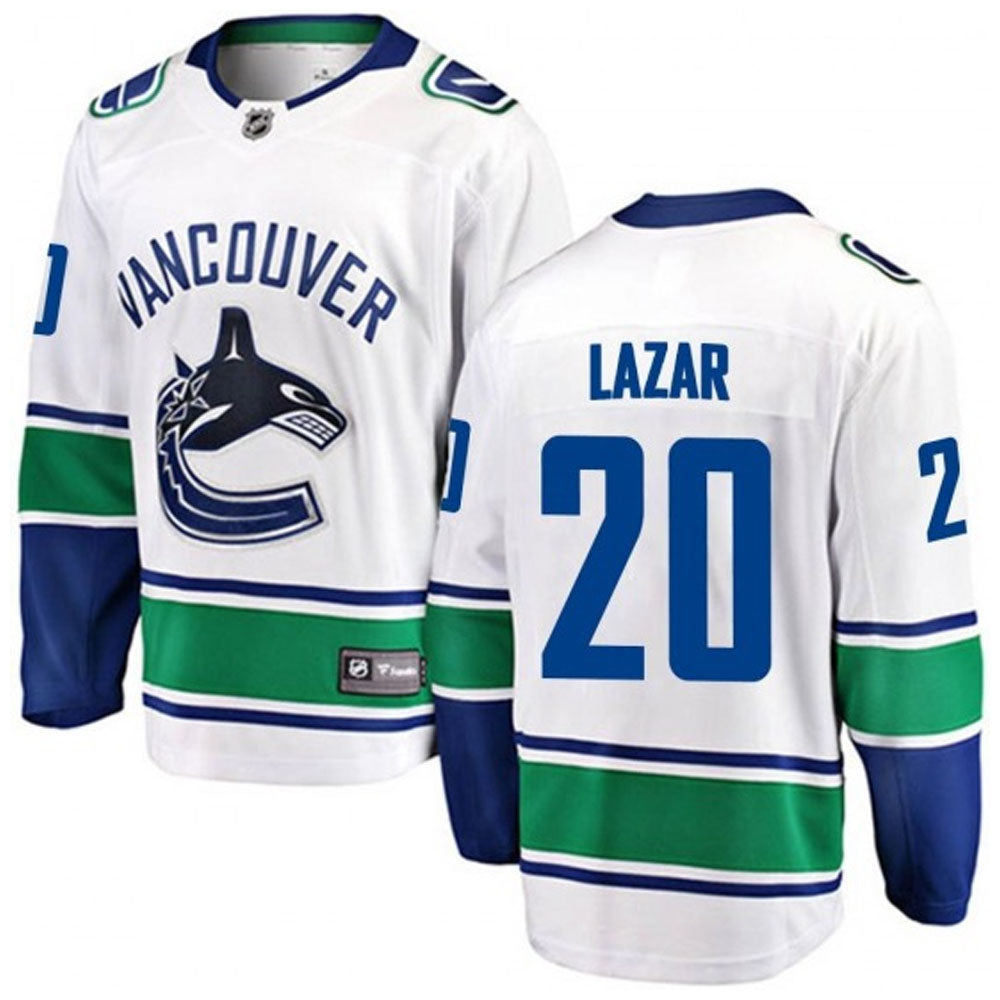 NHL Curtis Lazar Vancouver Canucks 20 Jersey