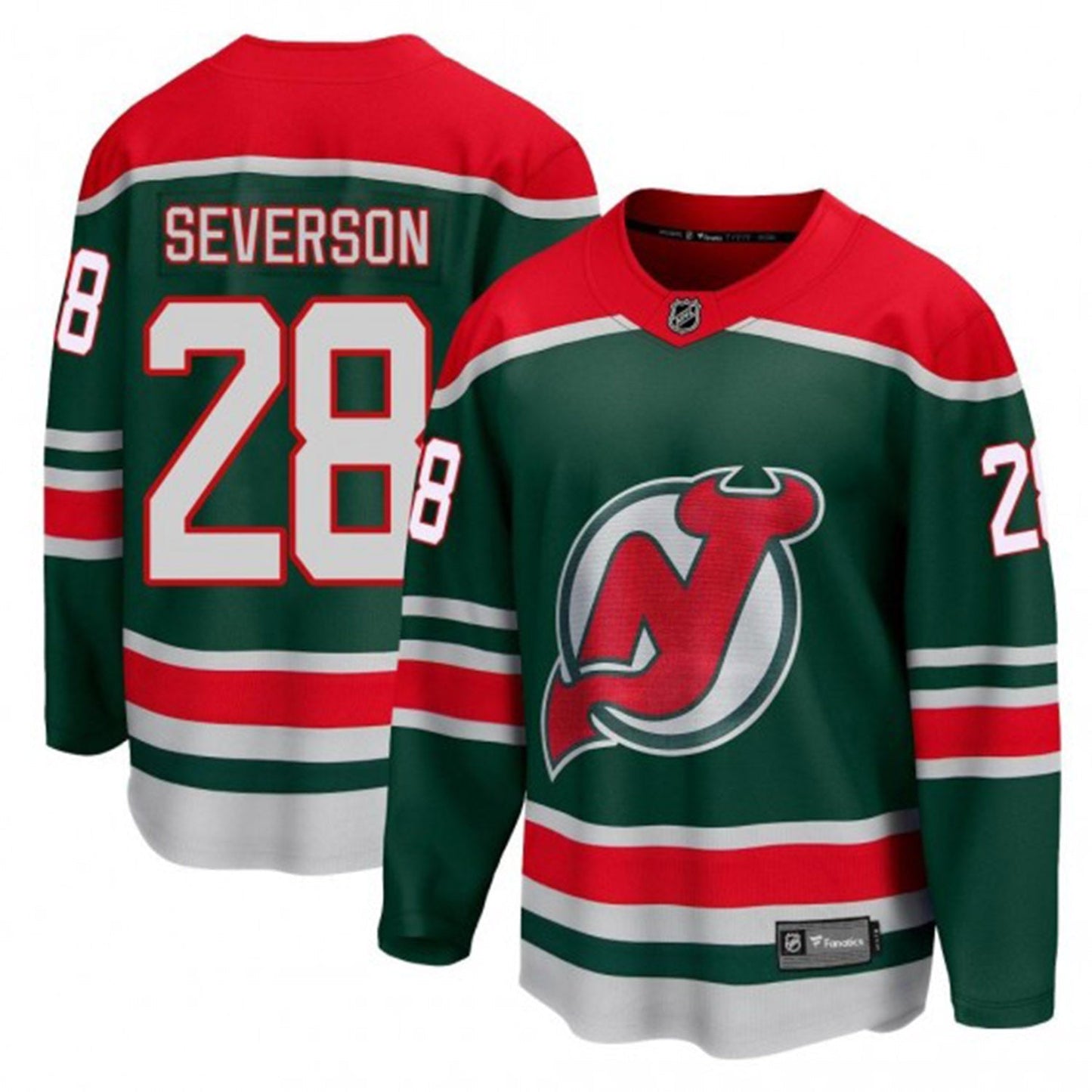 NHL Damon Severson New Jersey Devils 28 Jersey