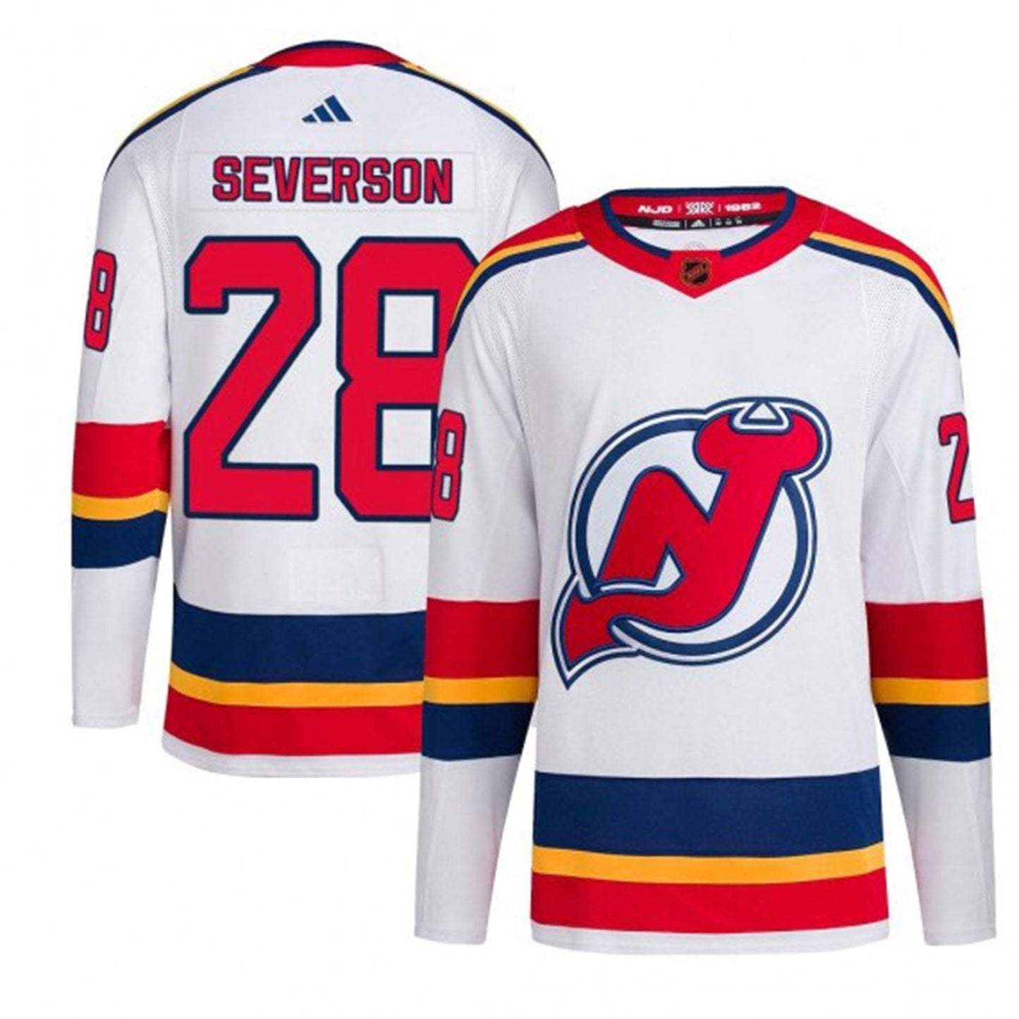 NHL Damon Severson New Jersey Devils 28 Jersey