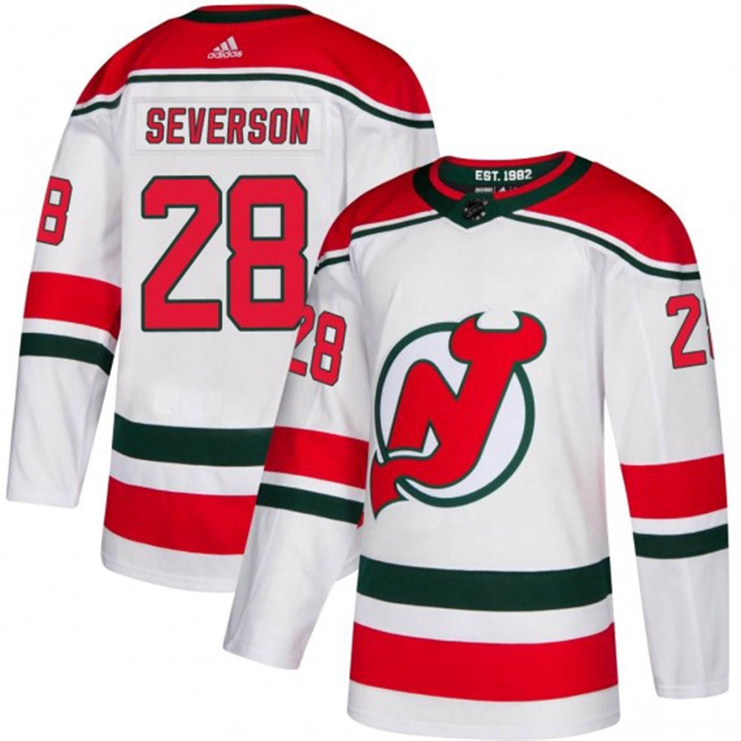 NHL Damon Severson New Jersey Devils 28 Jersey