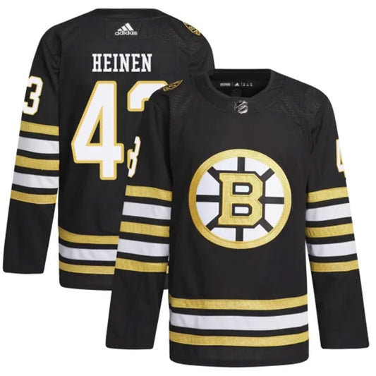 NHL Danton Heinen Boston Bruins 43 Jersey