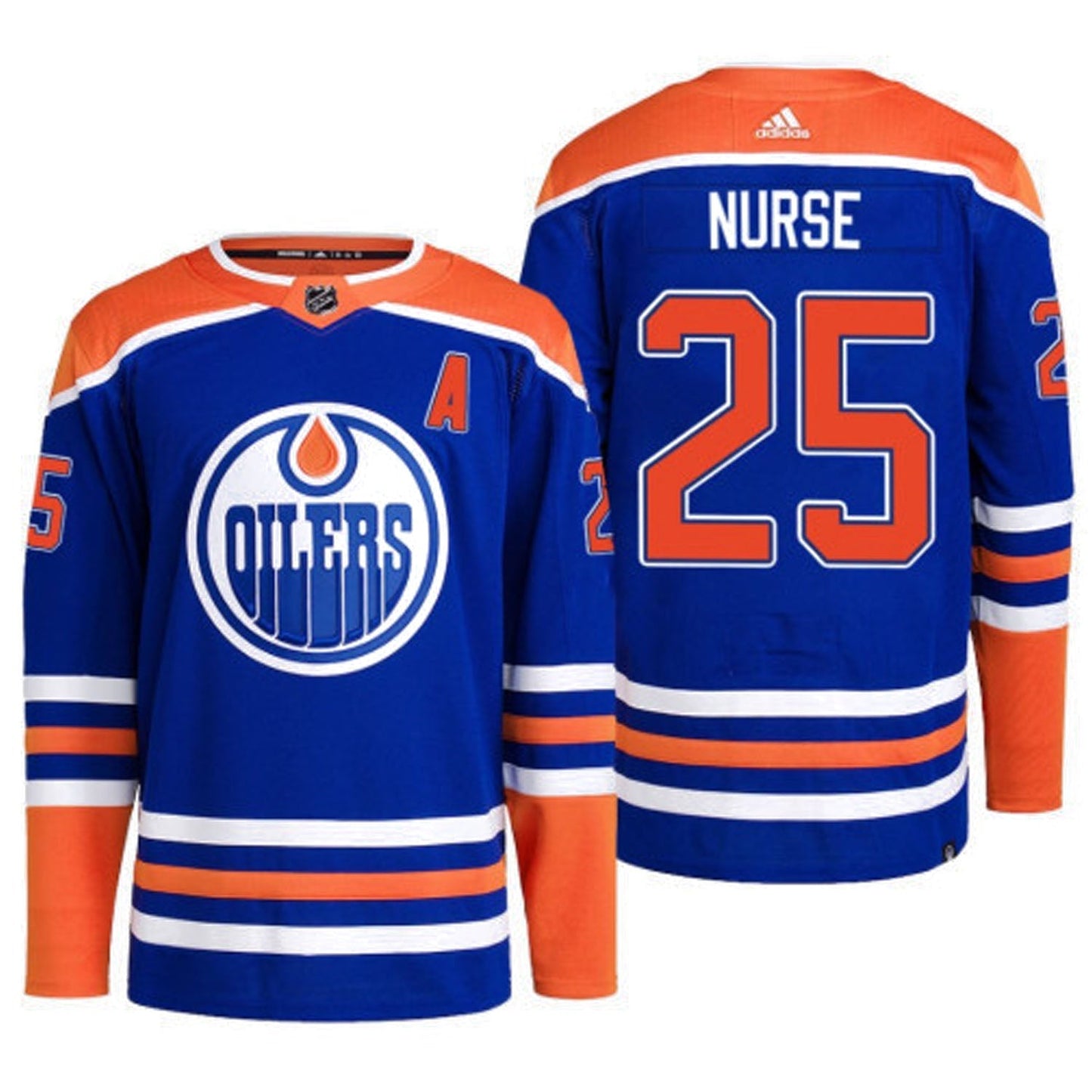 NHL Darnell Nurse Edmonton Oilers 25 Jersey