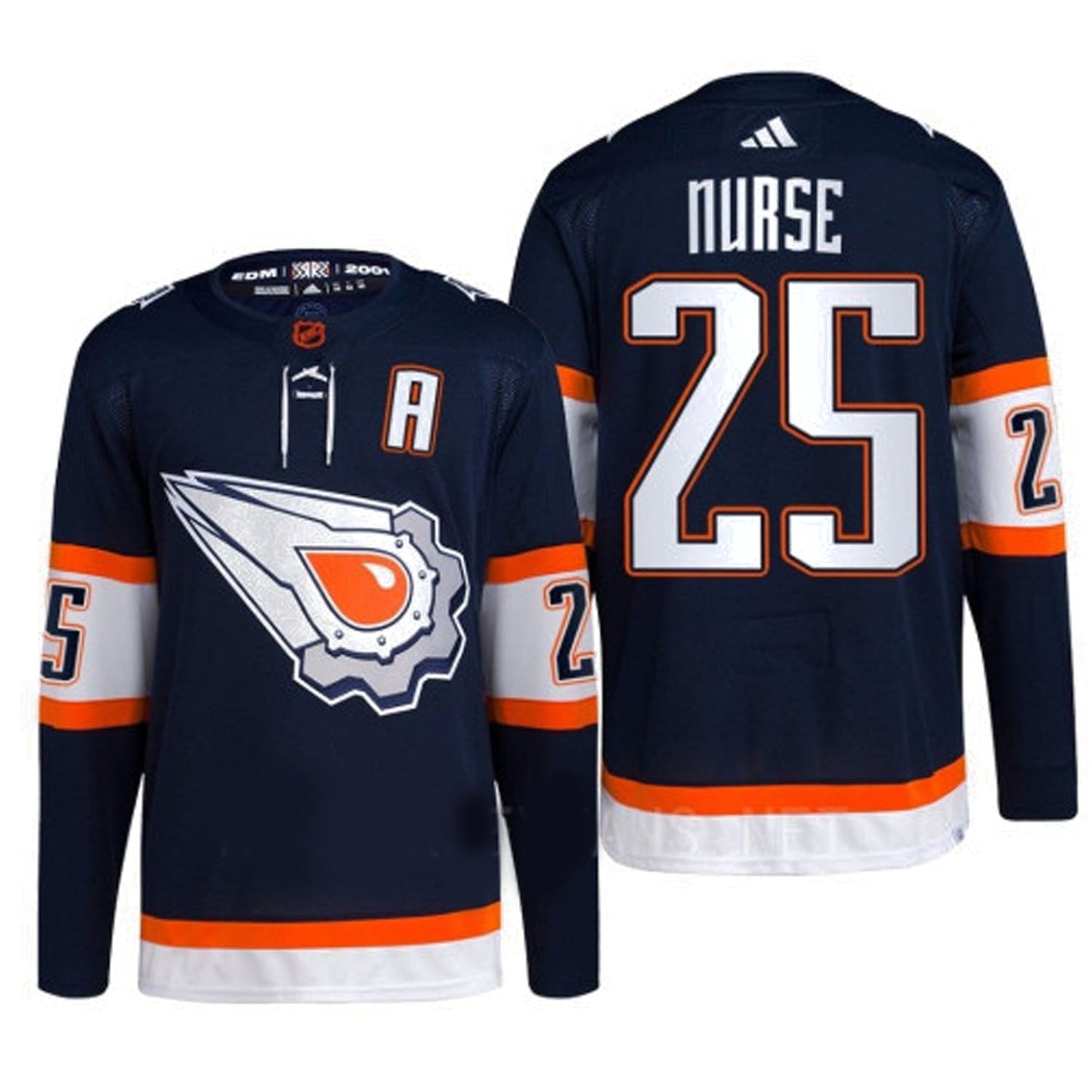 NHL Darnell Nurse Edmonton Oilers 25 Jersey