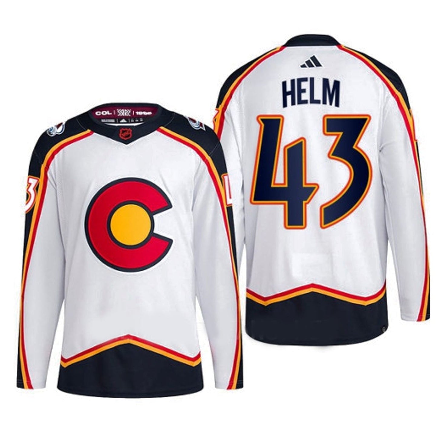 NHL Darren Helm Colorado Avalanche 43 Jersey