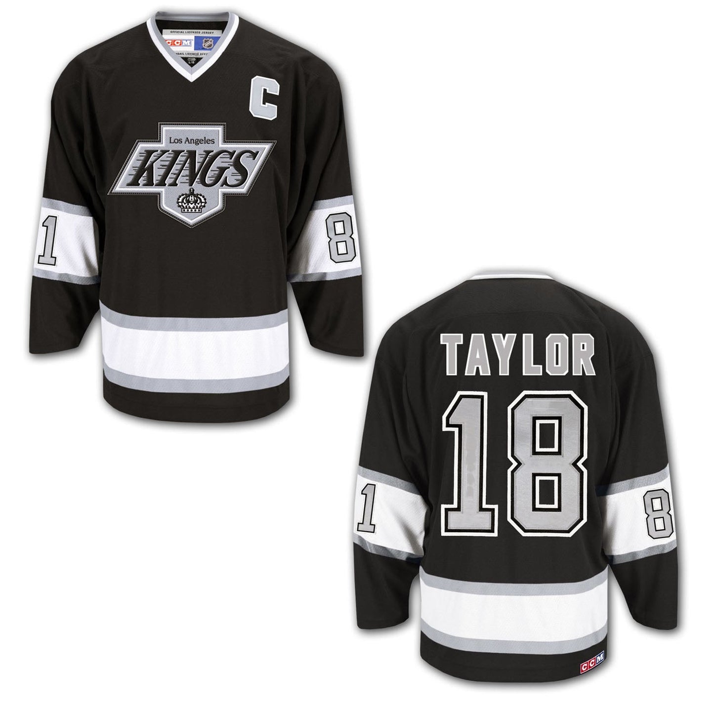 NHL Dave Taylor Los Angeles Kings 18 Jersey