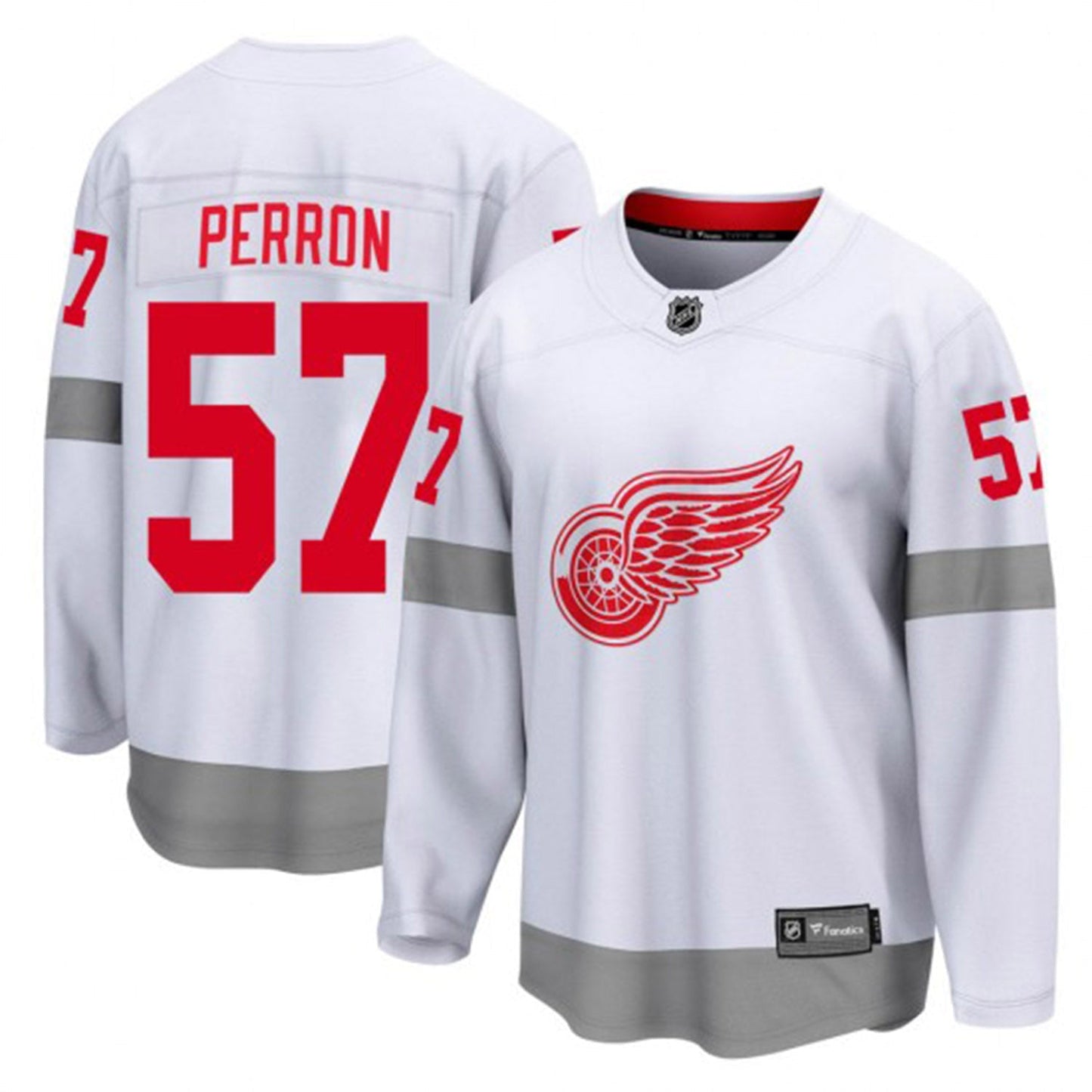 NHL David Perron Detroit Red Wings 57 Jersey