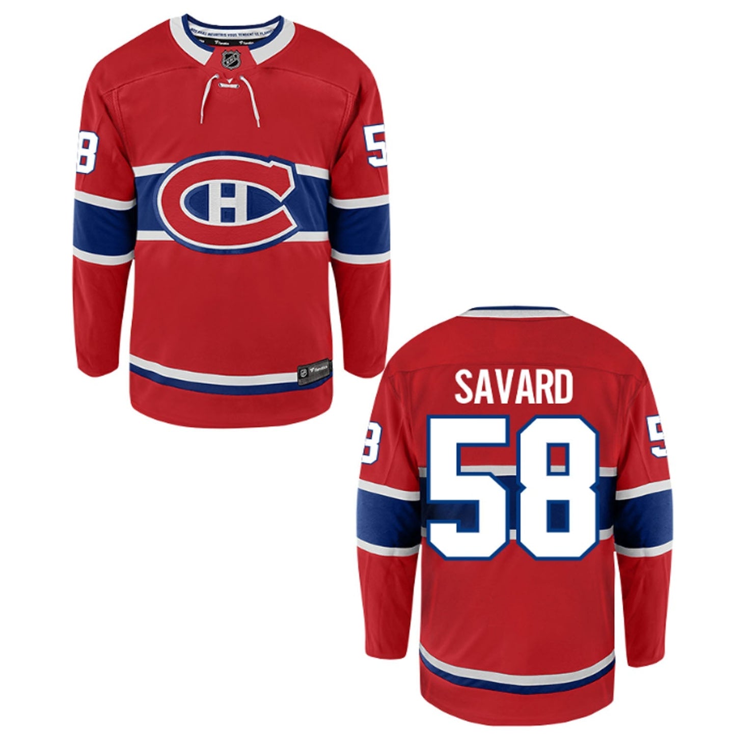 NHL David Savard Montreal Canadiens 58 Jersey