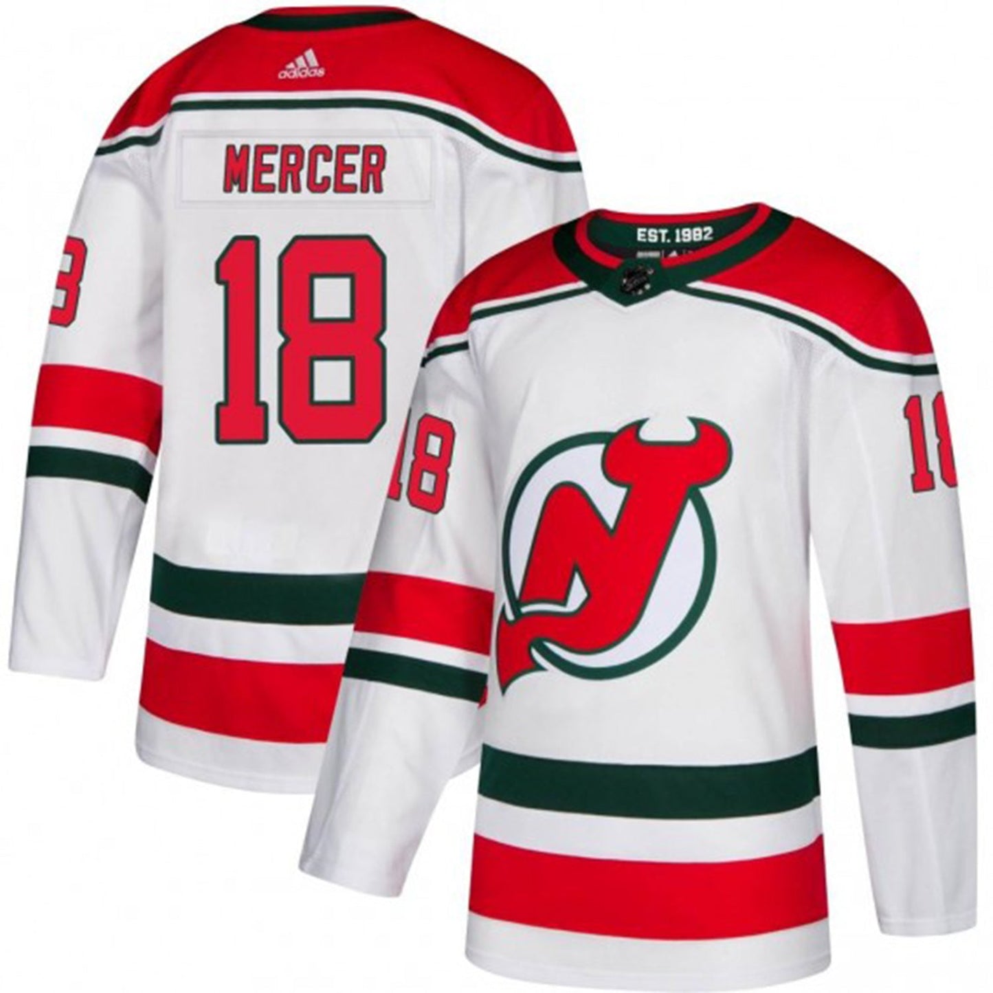 NHL Dawson Mercer New Jersey Devils 91 Jersey