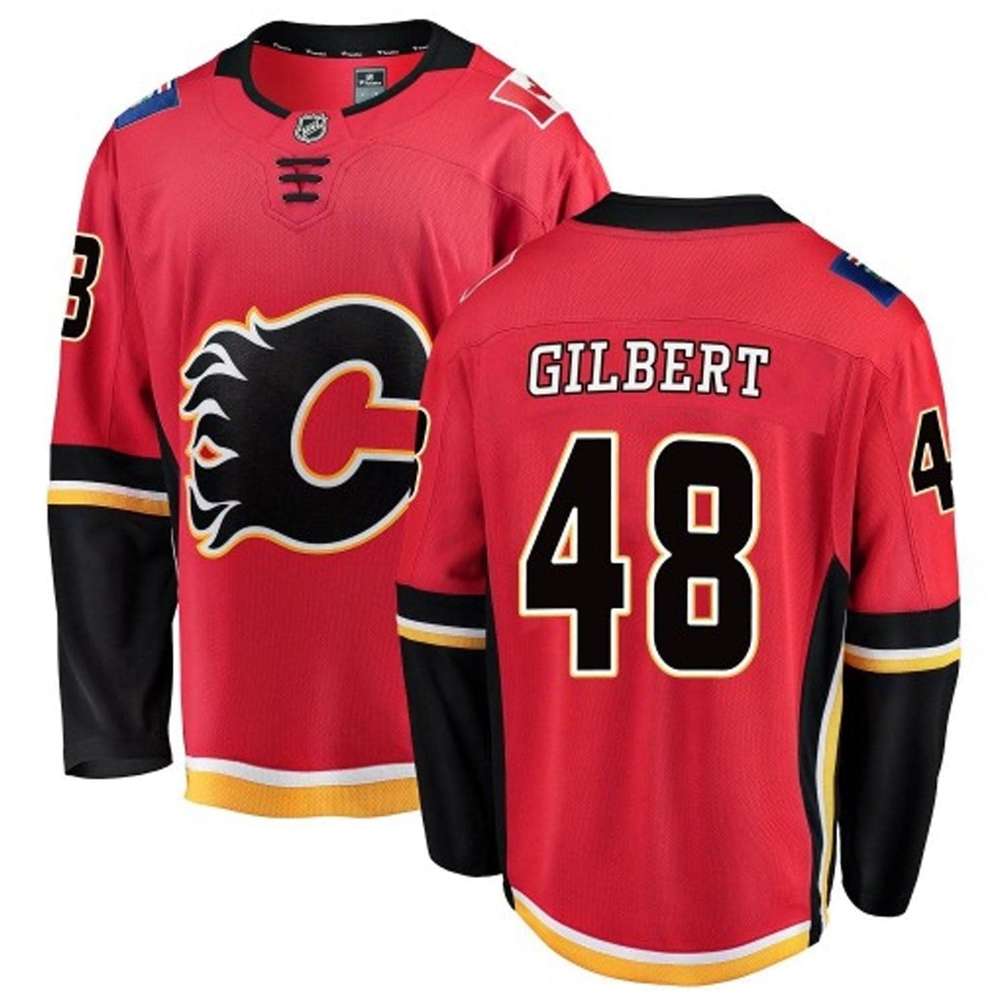 NHL Dennis Gilbert Calgary Flames 48 Jersey