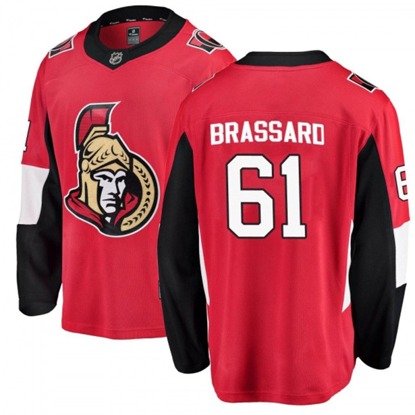 NHL Derick Brassard Ottawa Senators 61 Jersey