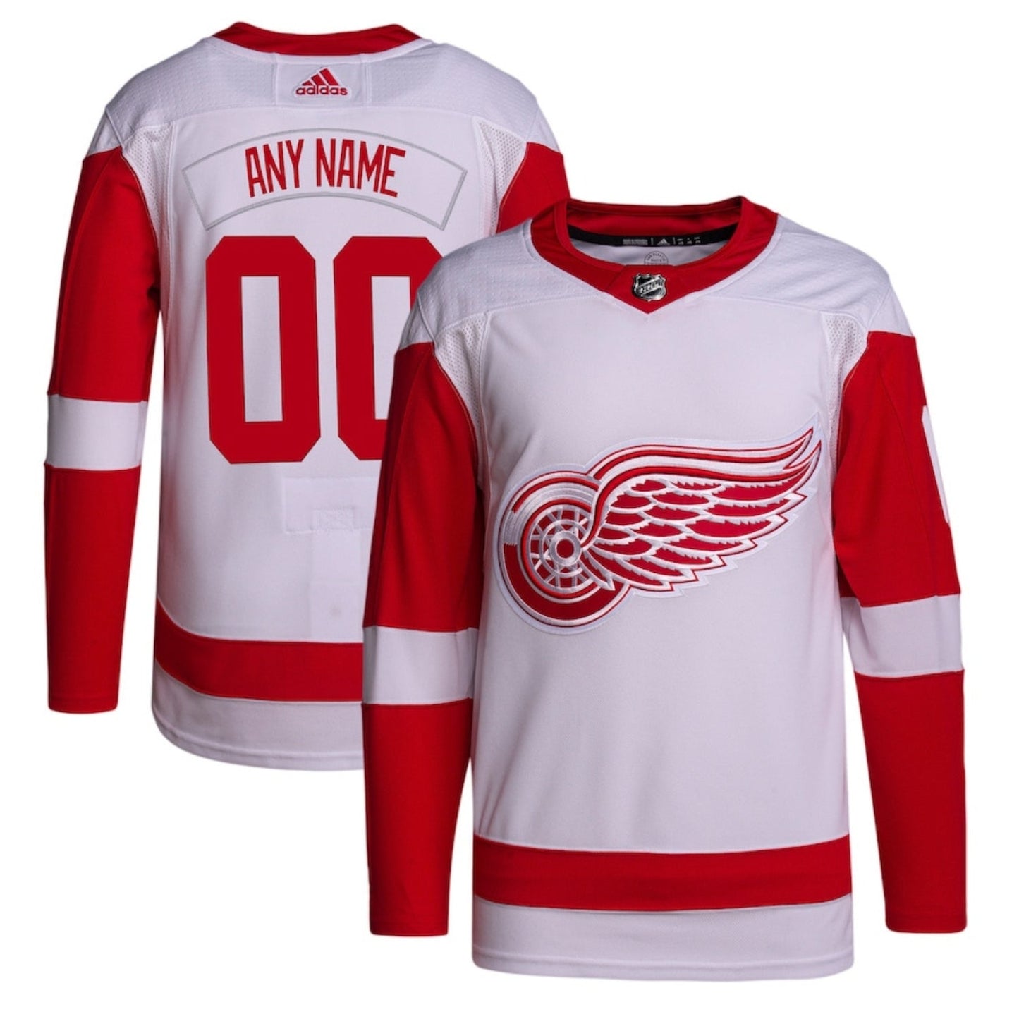 NHL Detroit Red Wings Custom Jersey