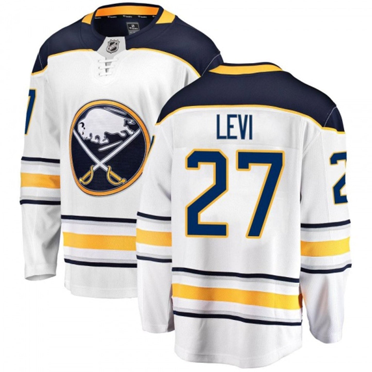 NHL Devon Levi Buffalo Sabres 27 Jersey