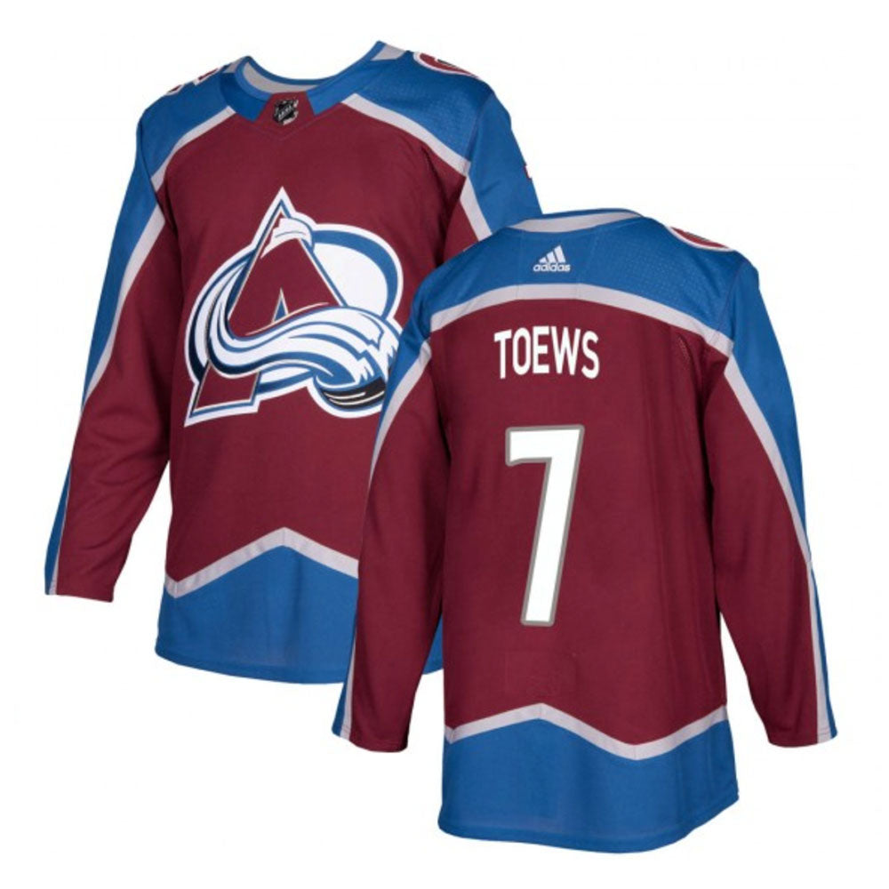 NHL Devon Toews Colorado Avalanche 7 Jersey