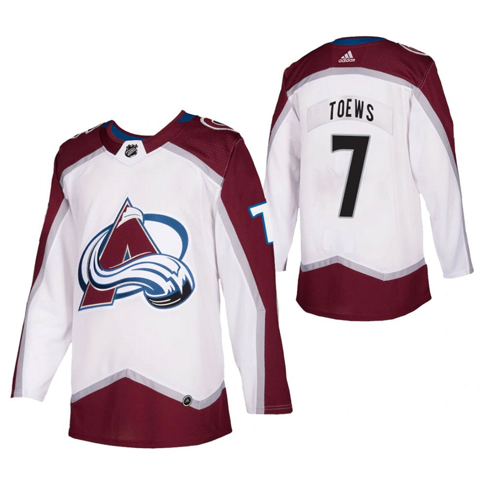 NHL Devon Toews Colorado Avalanche 7 Jersey