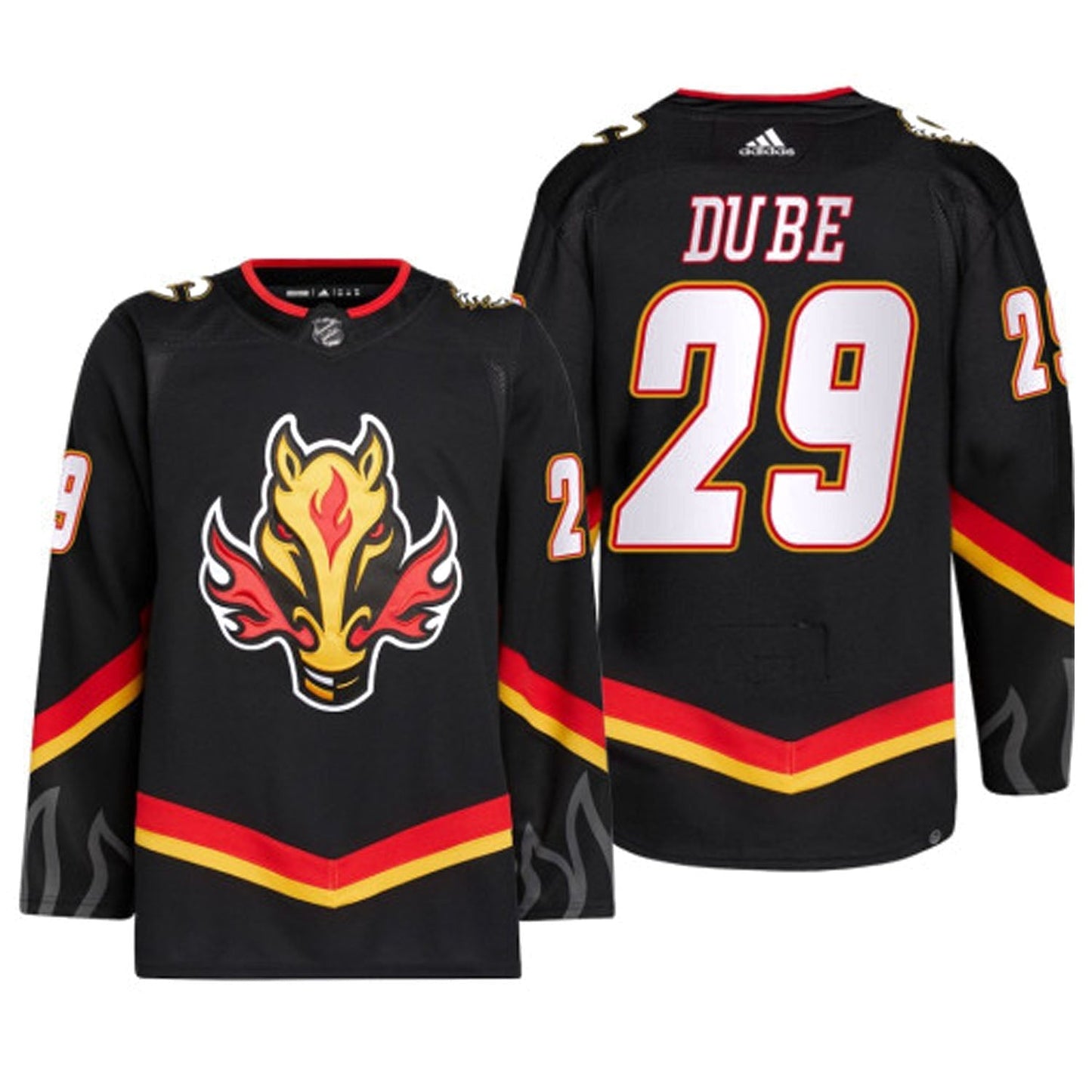 NHL Dillon Dube Calgary Flames 29 Jersey