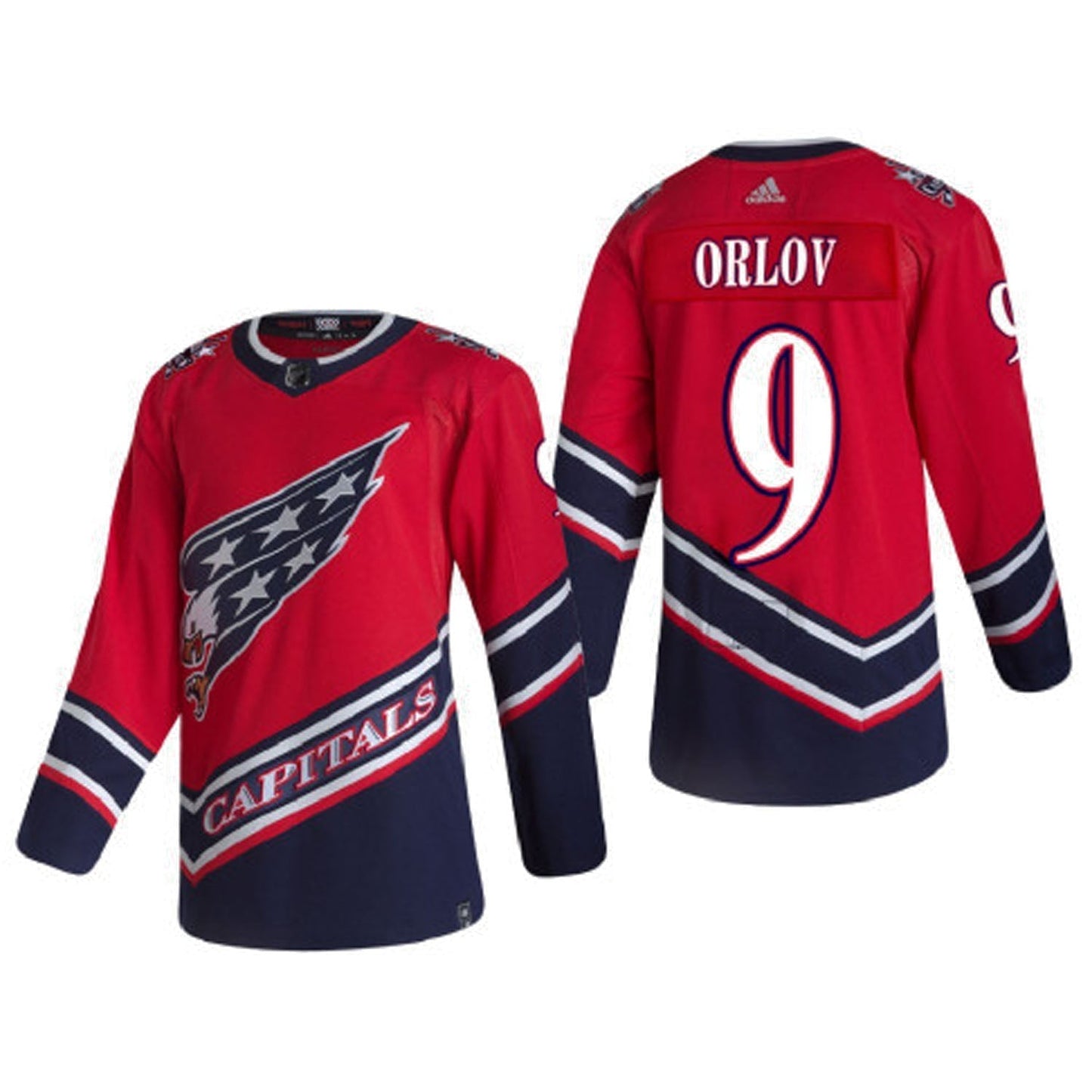 NHL Dmitry Orlov Washington Capitals 9 Jersey