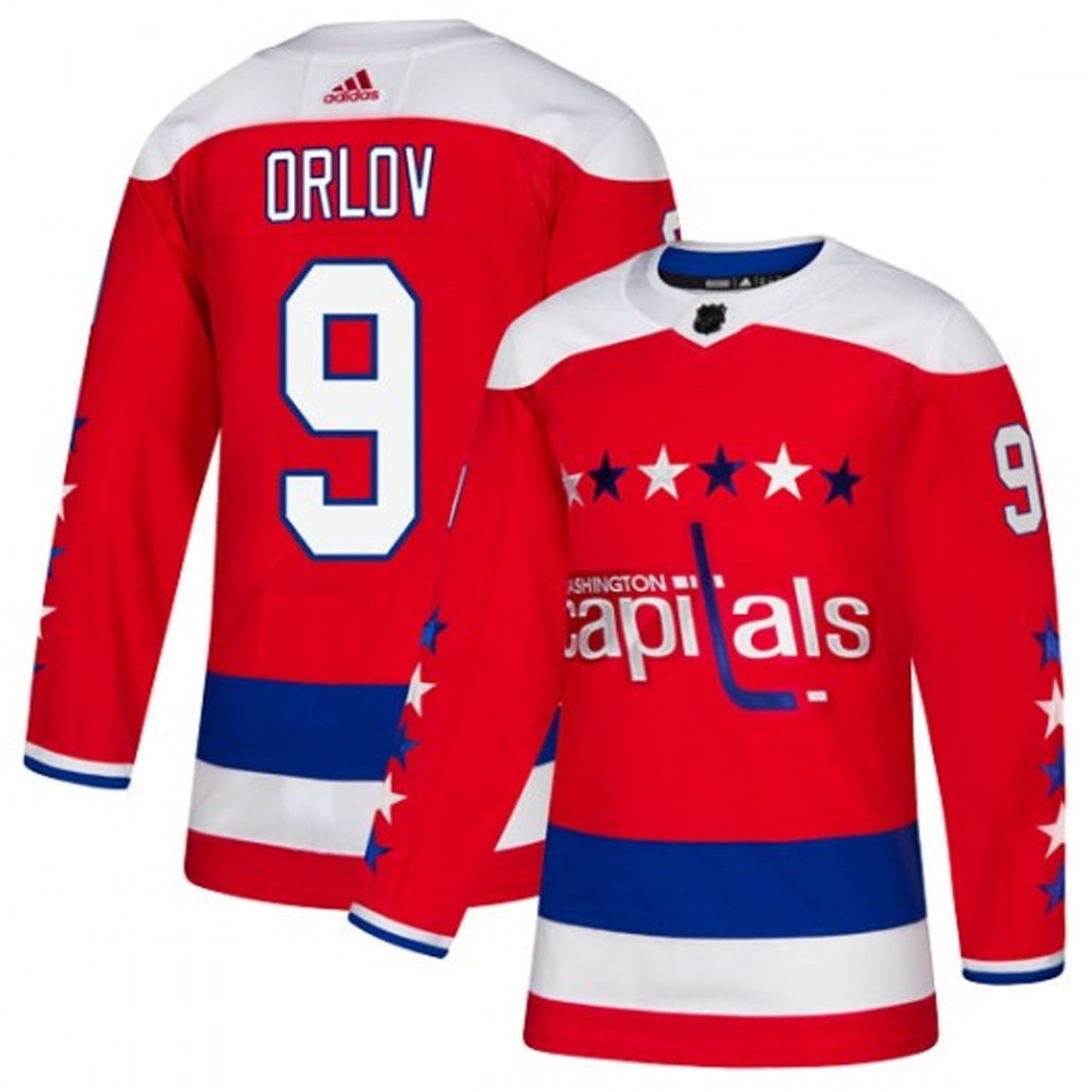 NHL Dmitry Orlov Washington Capitals 9 Jersey