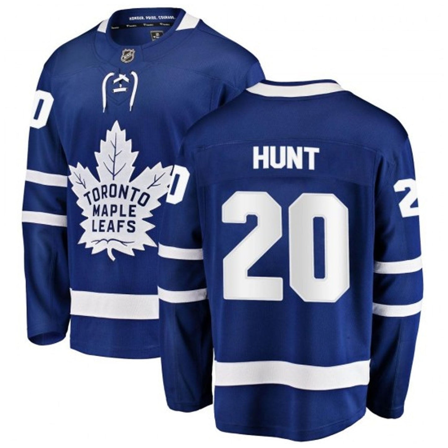 NHL Dryden Hunt Toronto Maple Leafs 20 Jersey