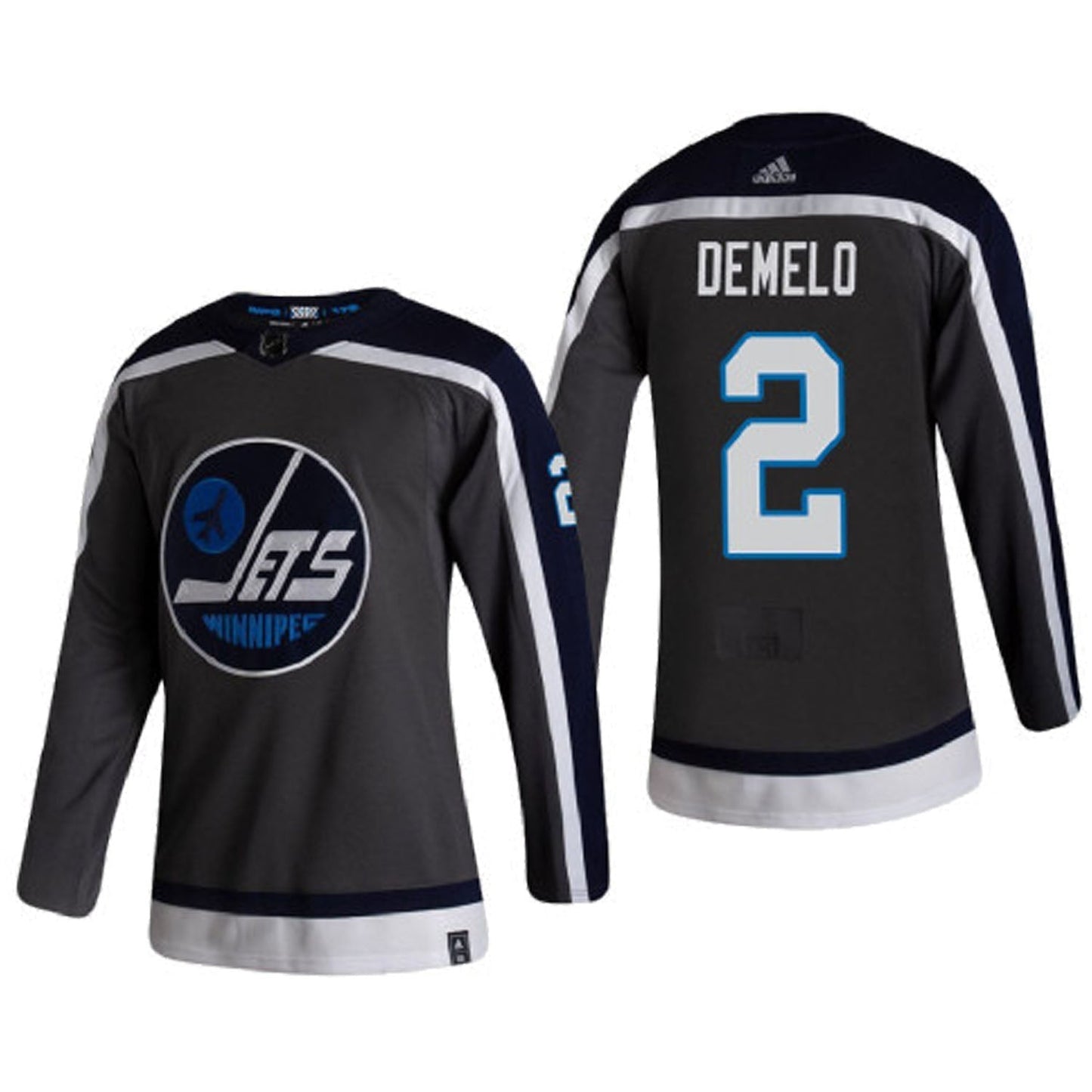 NHL Dylan DeMelo Winnipeg Jets 2 Jersey